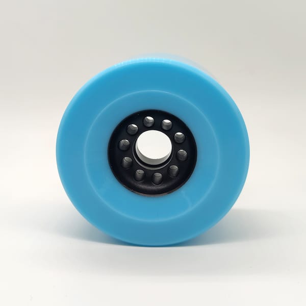 Boa Constrictor Baby Blue 100mm Longboard Wheels.