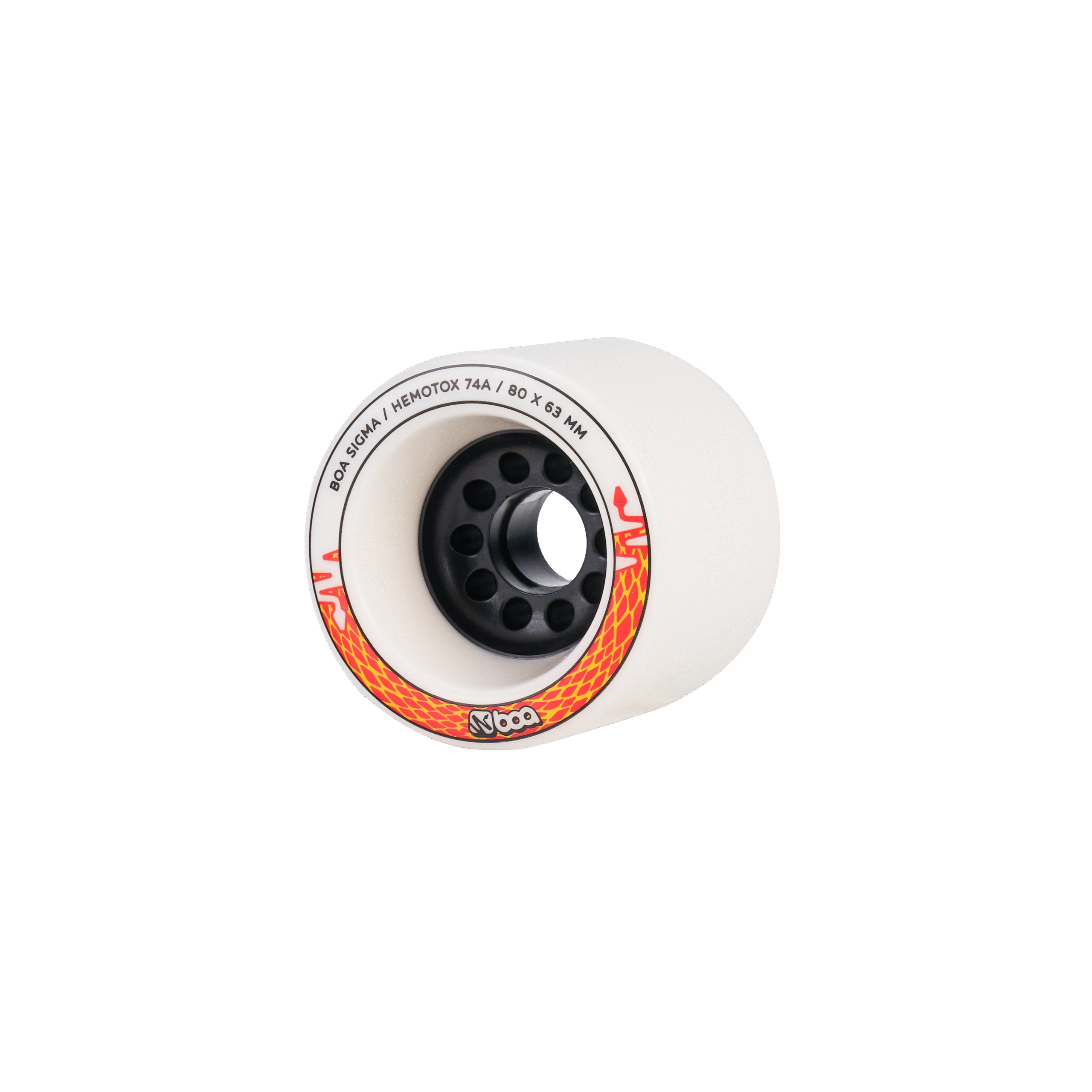 Boa Sigma V2 80mm Longboard Wheels: Ultra-Wide Grippy Wheels for LDP, Freeride, and Electric Skate