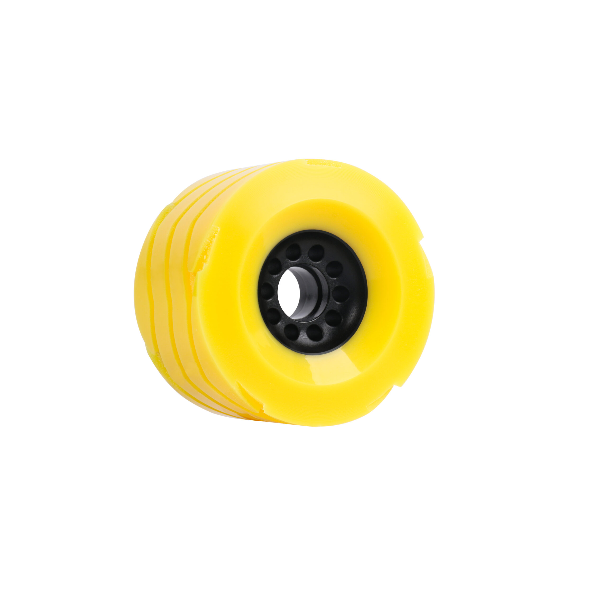 Boa Constrictor 100mm Race Longboard Wheels (Stage 5 Fangs) - Yellow – Ultra Soft 76a 4